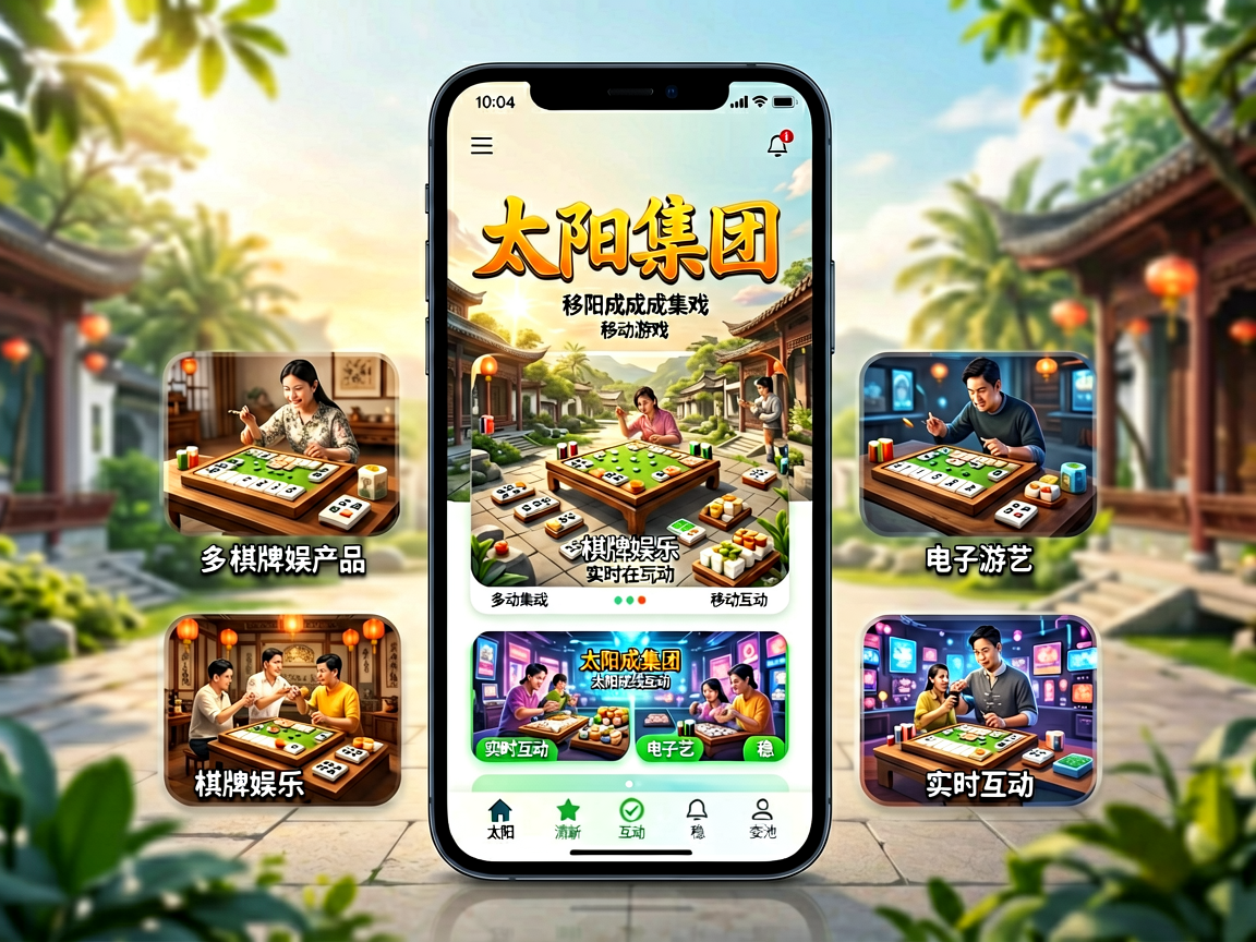 太阳成集团移动端游戏页面，展示手机适配与便捷操作体验